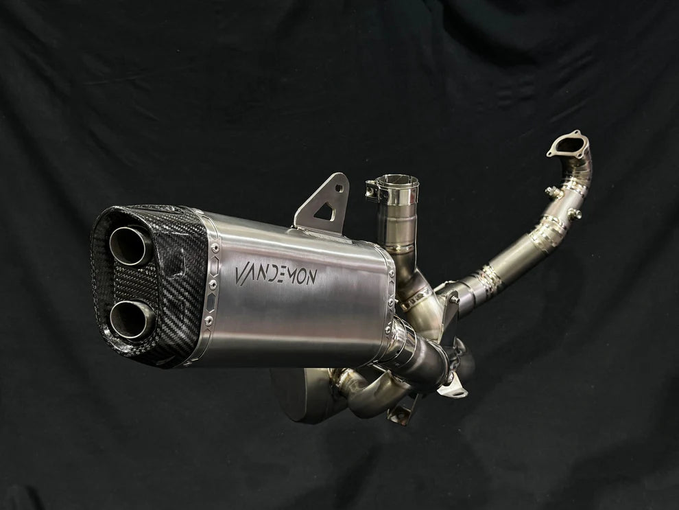 Vandemon - Ducati Multistrada V2 950 Bimodal Stealth Titanium Exhaust System