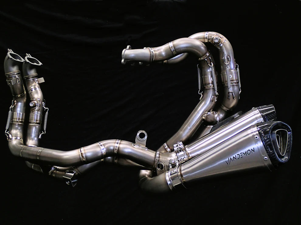 Vandemon - Ducati Panigale V4S & V4R Vandemon Full Titanium Exhaust System 2018-20