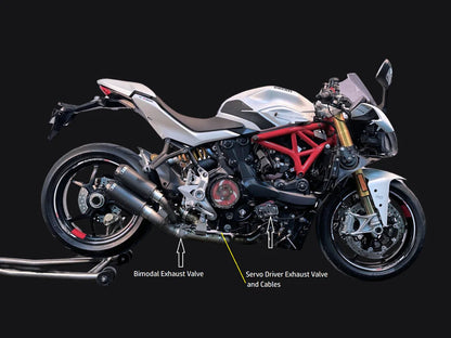 Vandemon - Ducati Supersport 950 Vandemon Bimodal Stealth Titanium Slip-On 2021-23