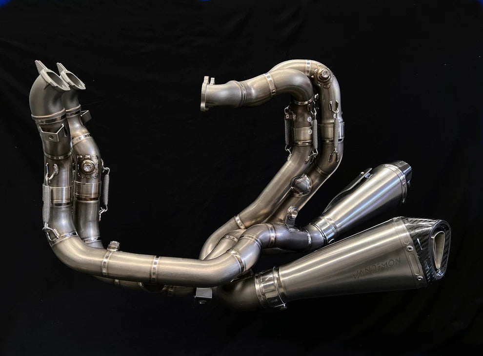 Vandemon - Ducati V4 / V4R Panigale & Streetfighter Vandemon Full Titanium Exhaust system 2023-2024