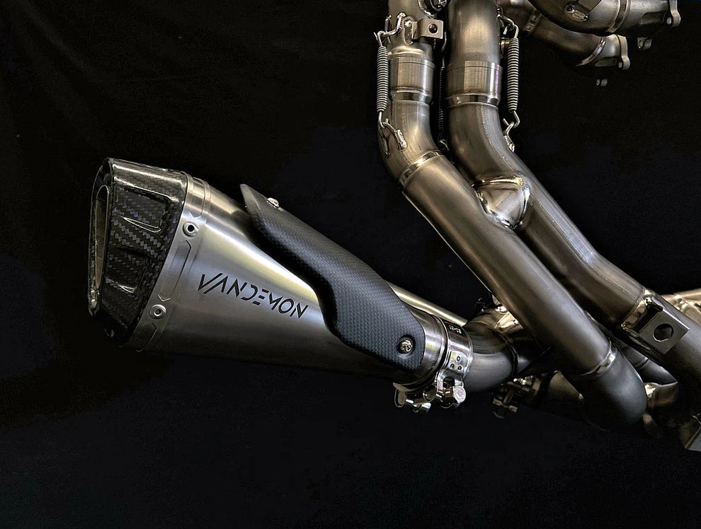 Vandemon - Ducati V4 / V4R Panigale & Streetfighter Vandemon Full Titanium Exhaust system 2023-2024