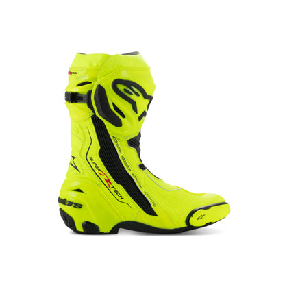 ALPINESTARS SUPERTECH R V2 BOOT FLURO-YELLOW BLACK