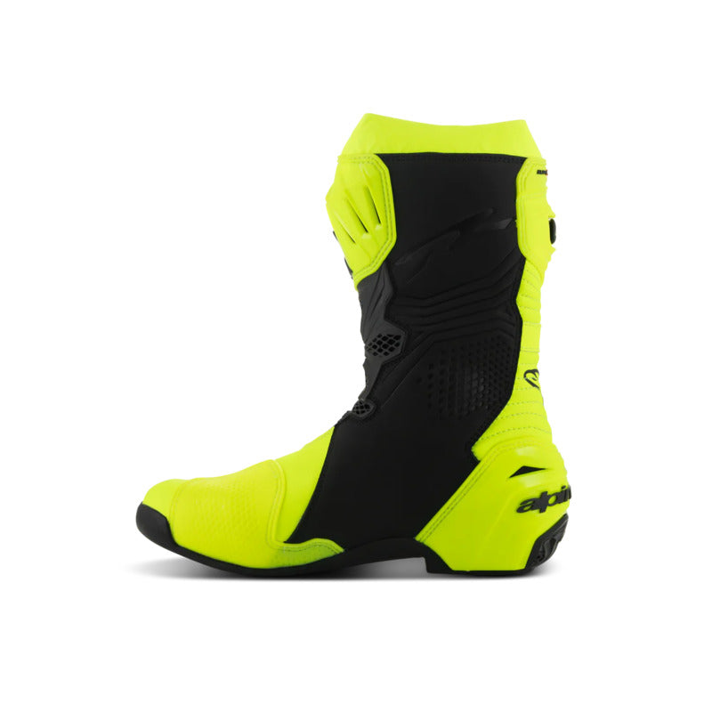 ALPINESTARS SUPERTECH R V2 BOOT FLURO-YELLOW BLACK