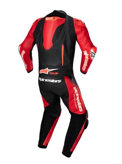 Alpinestars GPR7 1Pc Leather Suit - Black Mid Red