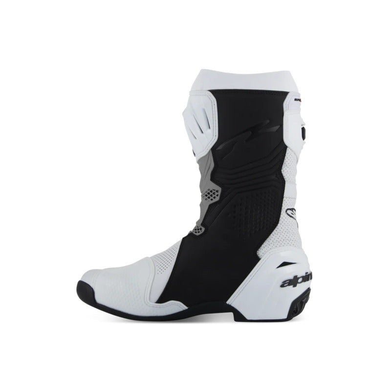 ALPINESTARS SUPERTECH R V2 VENTED BOOT WHITE-MIDGRAY-BLACK