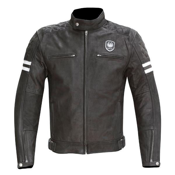 MERLIN Hixon Leather Jacket Black