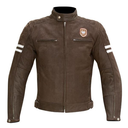 MERLIN Hixon Leather Jacket Brown