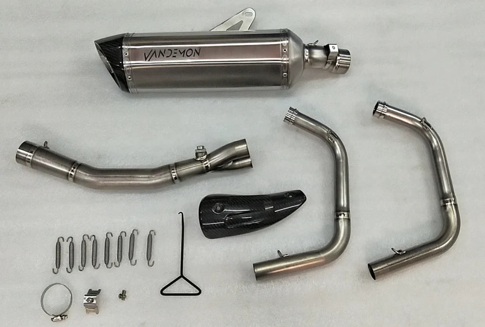 Vandemon - Kawasaki Z400 & Ninja 400 Vandemon Titanium Exhaust System