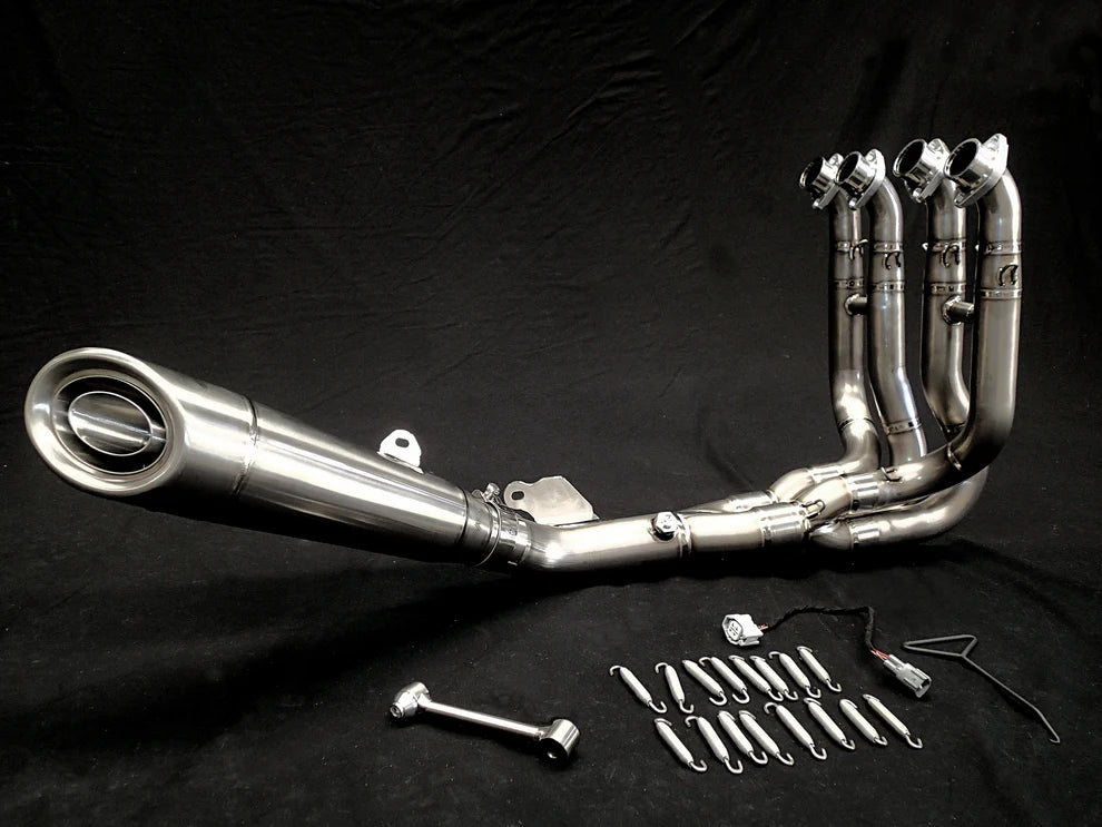 Vandemon - Kawasaki Ninja ZH2 Vandemon Brushed Titanium Exhaust System 2020-24