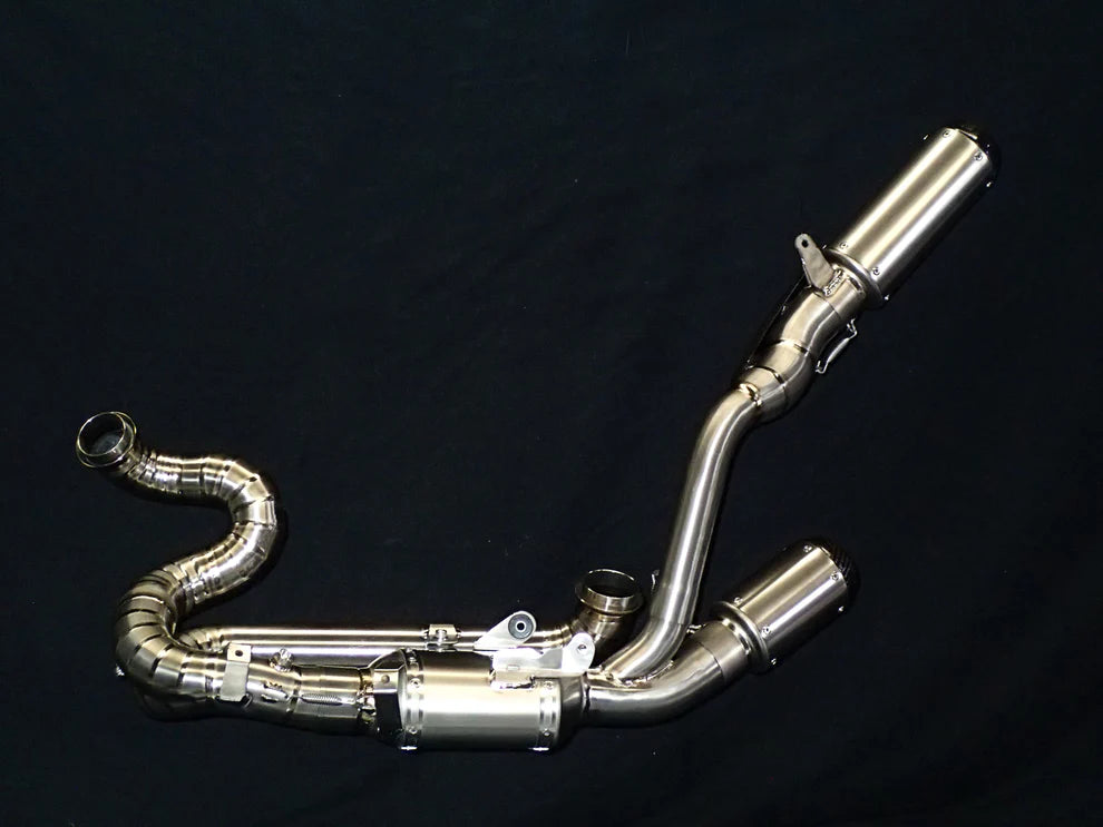 Vandemon - KTM Superduke 1290/1390R/RR Vandemon Twin Shot Titanium Exhaust System