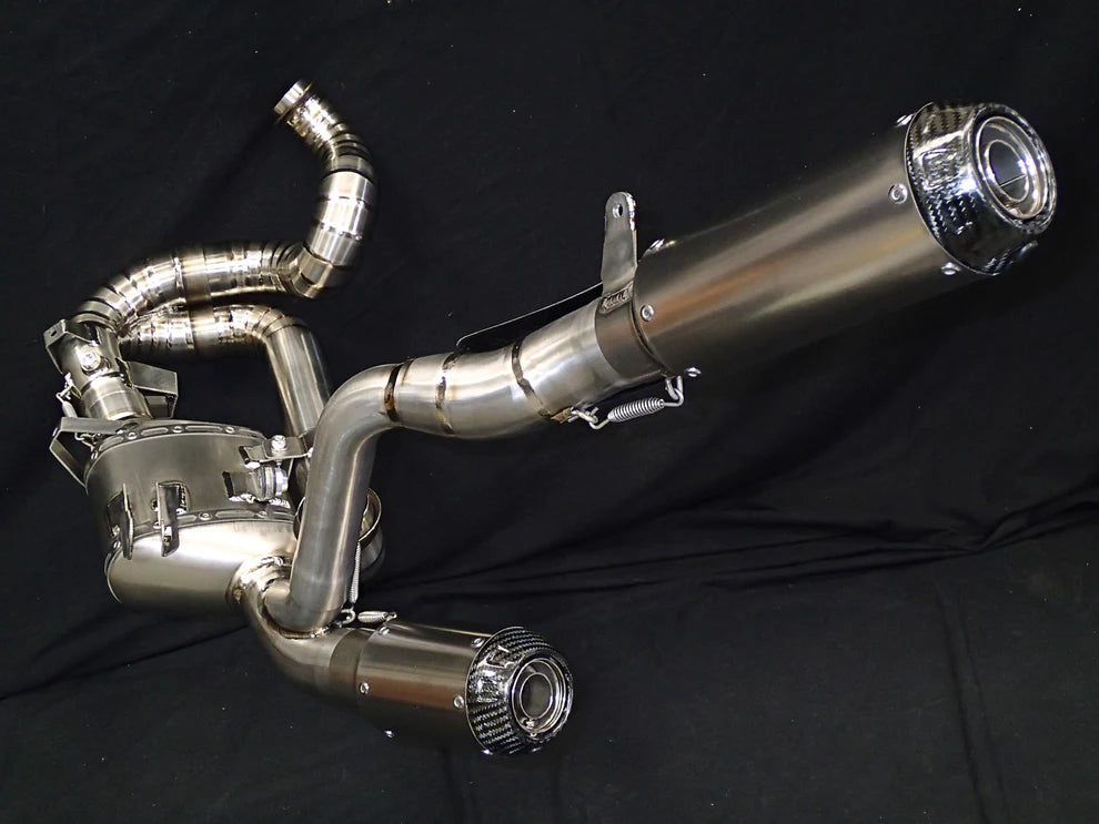 Vandemon - KTM Superduke 1290/1390R/RR Vandemon Twin Shot Titanium Exhaust System