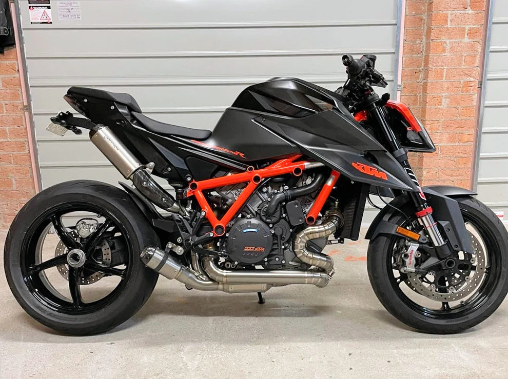 Vandemon - KTM Superduke 1290/1390R/RR Vandemon Twin Shot Titanium Exhaust System