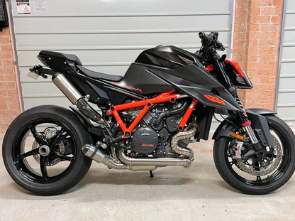 Vandemon - KTM Superduke 1290/1390R/RR Vandemon Twin Shot Titanium Exhaust System