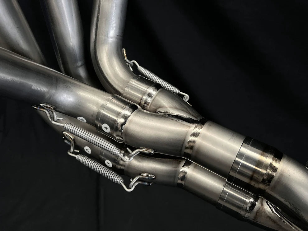 Vandemon - Kawasaki Z900RS Cafe Racer Vandemon Full Titanium Exhaust System 2018-24