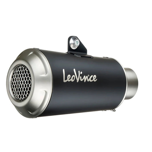 LeoVince LV Slip-On A LV-10 Stainless Blk Z 900 Rs/Café '18> (Fits W Orig. Center Stand)