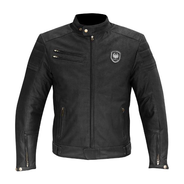 MERLIN Jacket Alton Leather Black