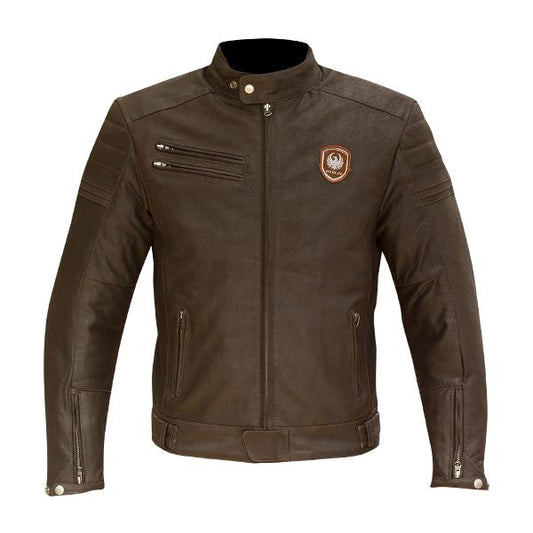 MERLIN Jacket Alton Leather Brown