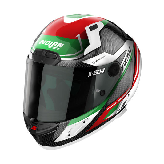 X-804 RS FULL FACE Carbon Red White Green