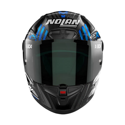 X-804 RS FULL FACE Carbon Blue Chrome