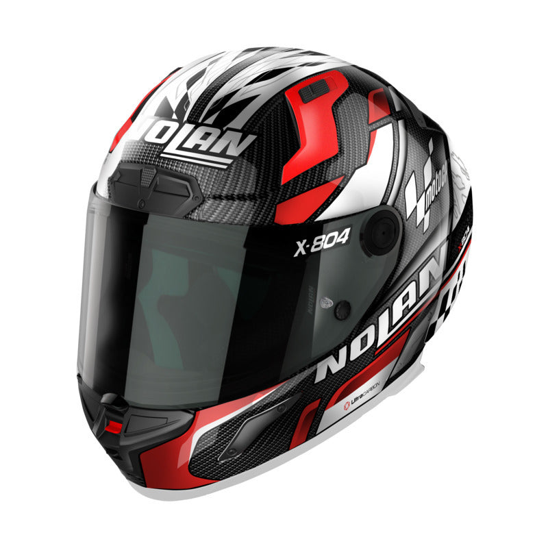 X-804 RS FULL FACE Carbon Red White