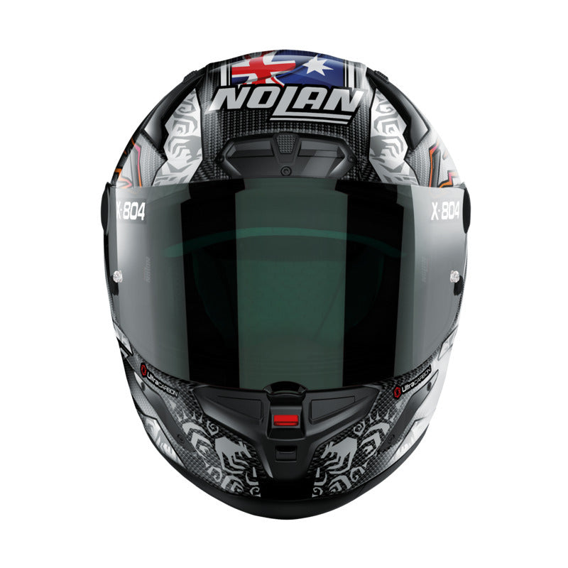 X-804 RS FULL FACE Carbon Blue White Red