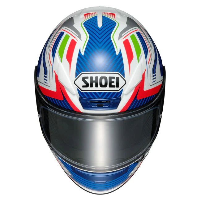 Shoei NXR Stab TC-2 Motorcycle Helmet - Blue