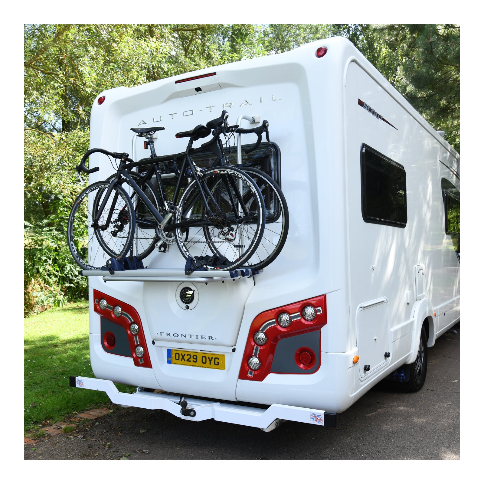 Caravan discount bike cover