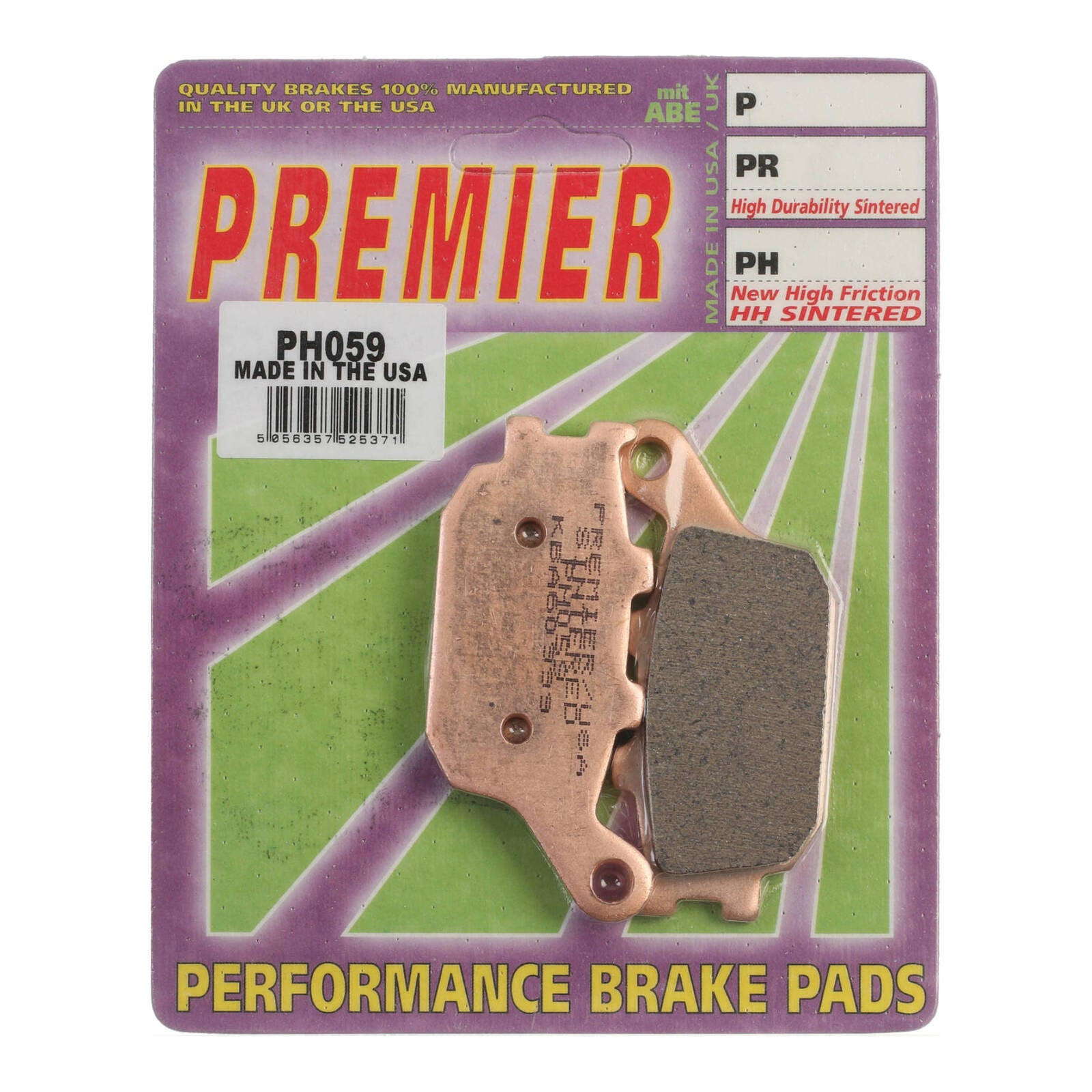 Premier Brake Pads - PH Street Sintered (GF021S3) – Highside Shop