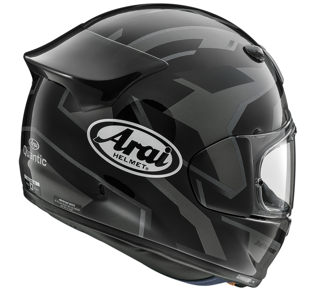 Arai Quantic Robotik Helmet - Black