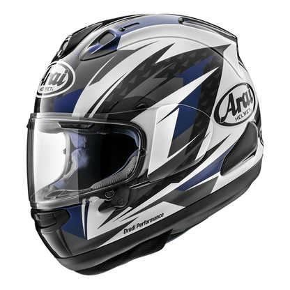 Arai RX-7V Evo Rush Helmet - Blue/White/Black