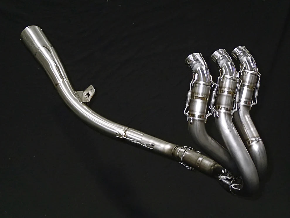 Vandemon - Triumph 765 S/R/RS Street Triple Vandemon Full Titanium Exhaust 2020-2024