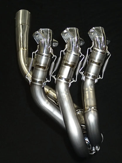 Vandemon - Triumph 765 S/R/RS Street Triple Vandemon Full Titanium Exhaust 2020-2024