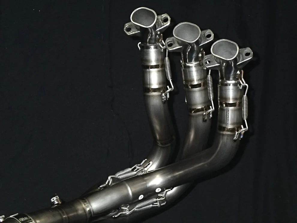 Vandemon - Triumph 765 S/R/RS Street Triple Vandemon Full Titanium Exhaust 2020-2024