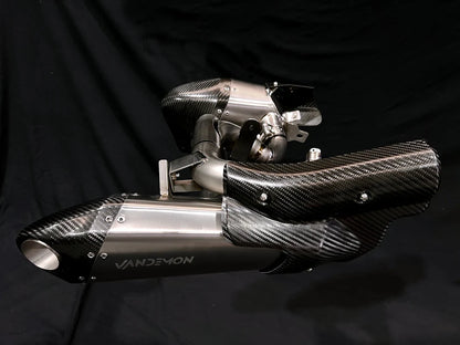 Vandemon - Triumph Rocket 3R, GT and Storm Titanium Slip-On Mufflers 2019-2024