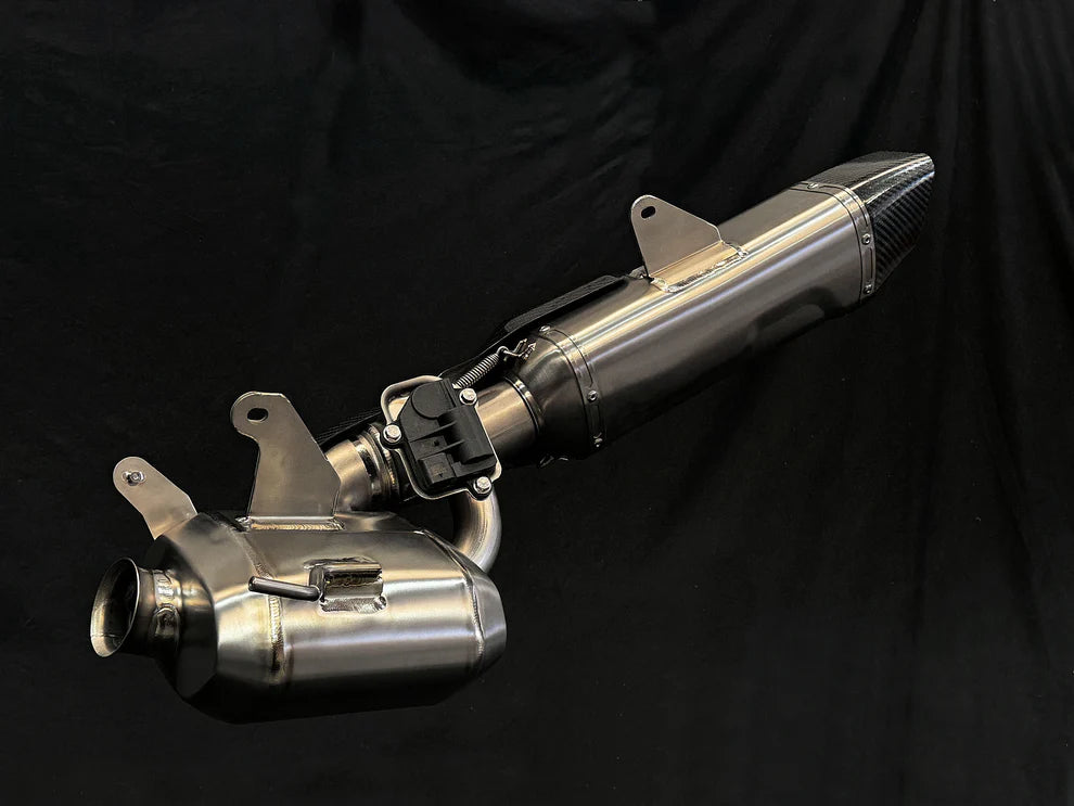 Vandemon - Triumph Speed Triple 1200RS & RR Bimodal Titanium Stealth Slip-On Muffler