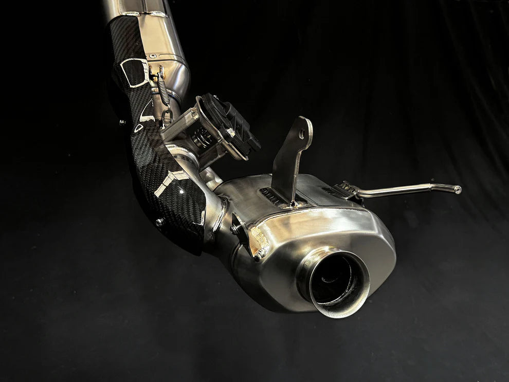 Vandemon - Triumph Speed Triple 1200RS & RR Bimodal Titanium Stealth Slip-On Muffler