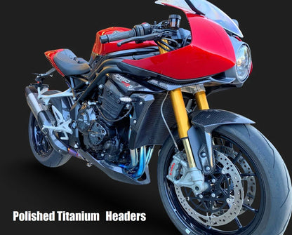 Vandemon - Triumph Speed Triple 1200 RS & RR Titanium Headers and Link Pipe