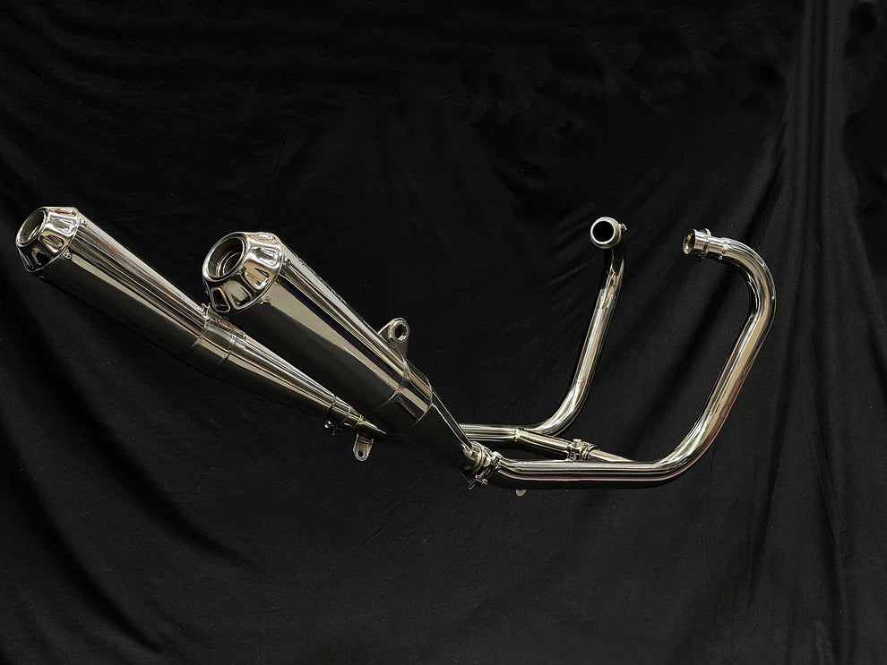 Vandemon - Triumph Speed Twin 1200 Polished Titanium Exhaust