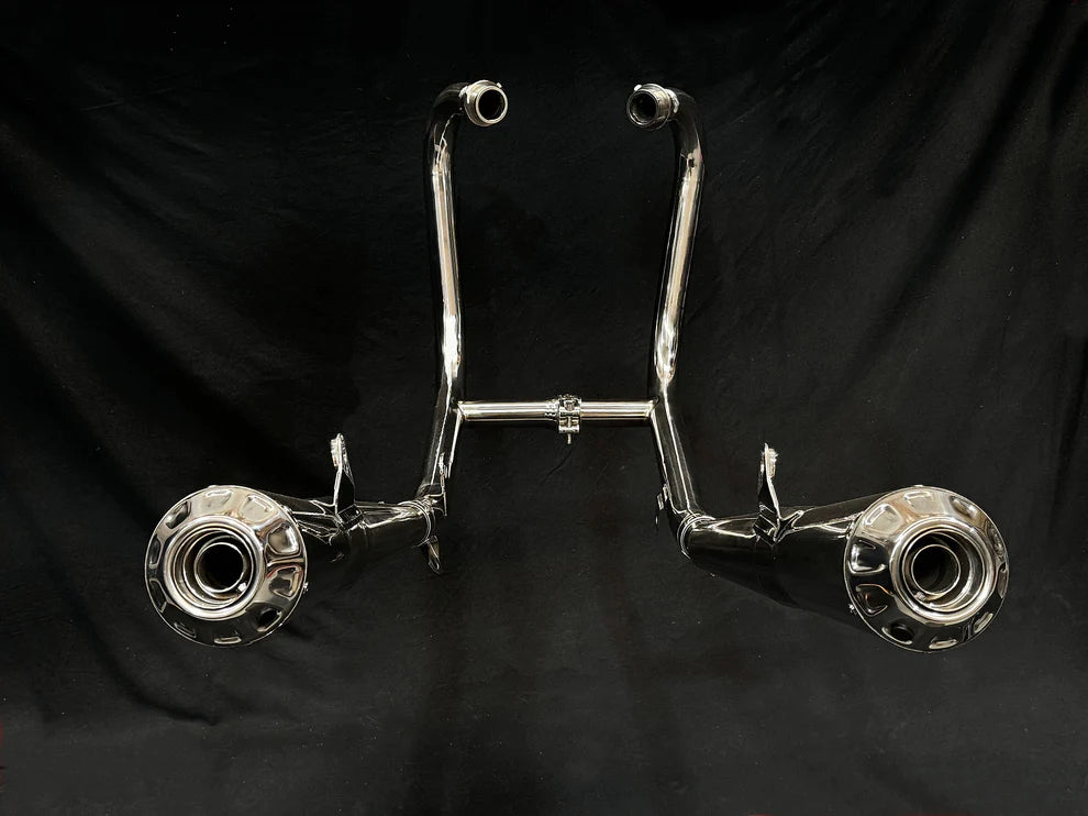 Vandemon - Triumph Speed Twin 1200 Polished Titanium Exhaust