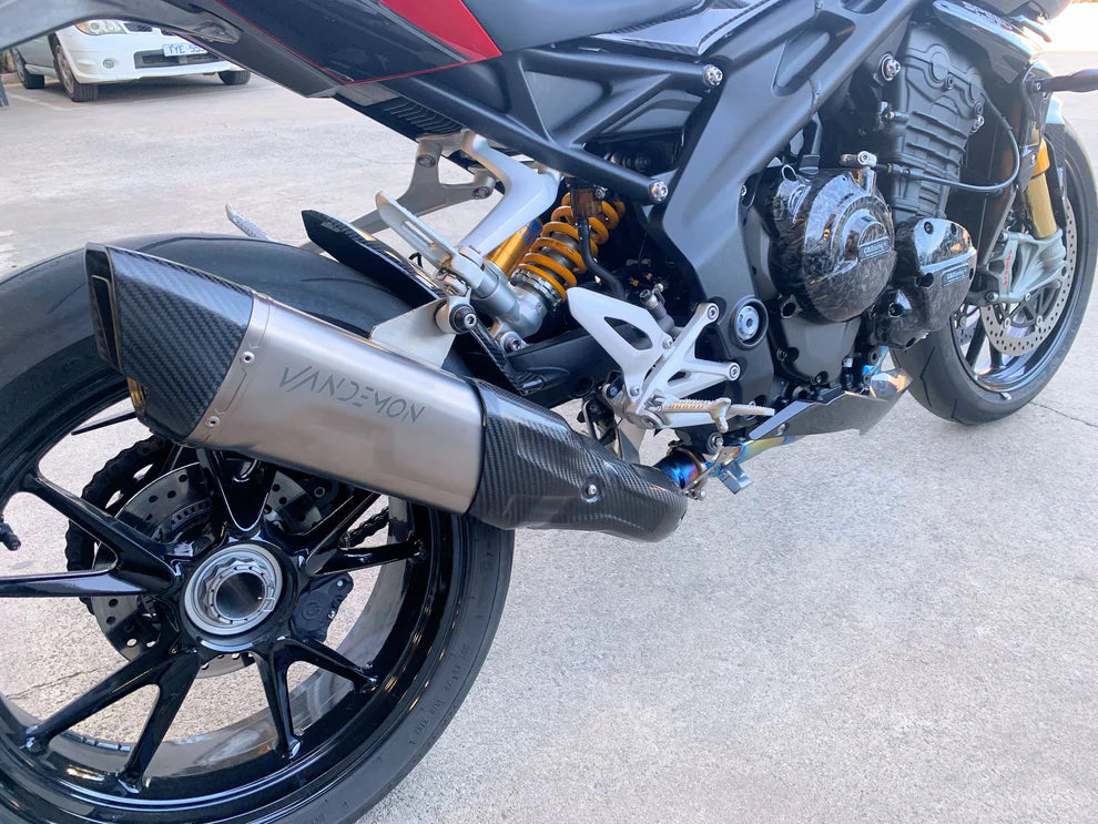 Vandemon - Triumph Speed Triple 1200 RS & RR Titanium Full Exhaust System