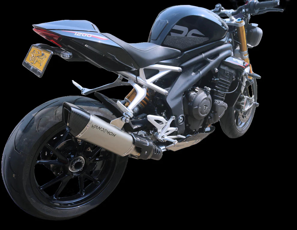 Vandemon - Triumph Speed Triple 1200RS & RR Titanium Slip-On Muffler