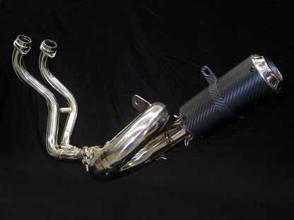 Vandemon - Yamaha R7 MT07 FZ07 XSR700 Tracer 700/GT Titanium Exhaust System Carbon Muffler