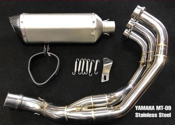 Vandemon - Yamaha MT09 FZ09 Vandemon Stainless Steel/ Titanium Exhaust System 2013-20