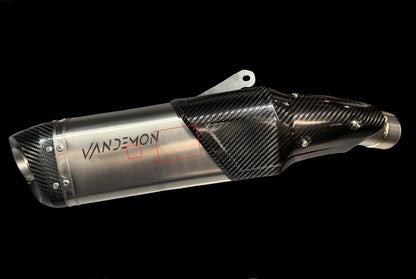 Vandemon - Yamaha YZF-R1 & YZF-R1M Vandemon Titanium Exhaust System 2015-24 (DS17)