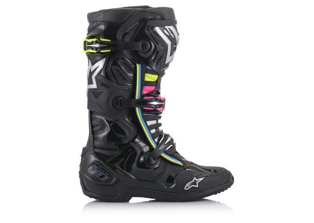 ALPINESTARS TECH 10 SUPERVENTED BLACK MULTI