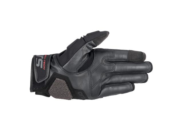 ALPINESTARS HALO LEATHER GLOVES BLACK