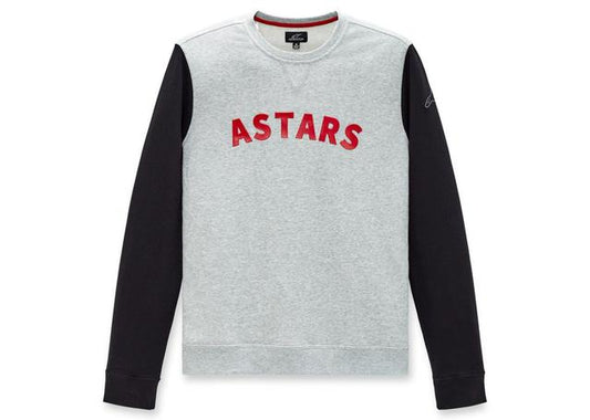 ALPINESTARS SPEAK CREW FLEECE GREY HEATHER