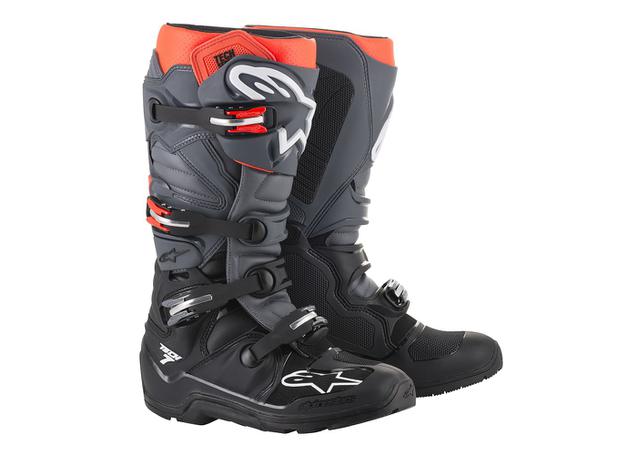 Alpinestars Tech 7 Enduro Black Grey Red 2019