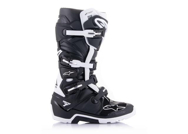 ALPINESTARS MX23 TECH 7 DRYSTAR ENDURO BLACK WHITE