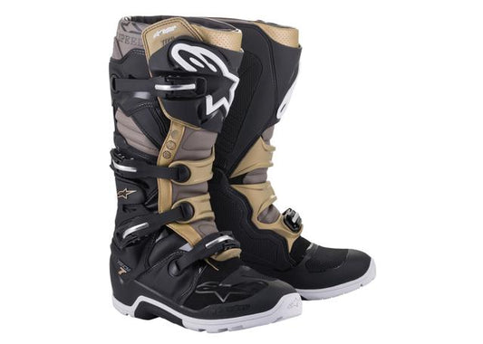 ALPS TECH 7 ENDURO DRYSTAR BLACK GREY GOLD